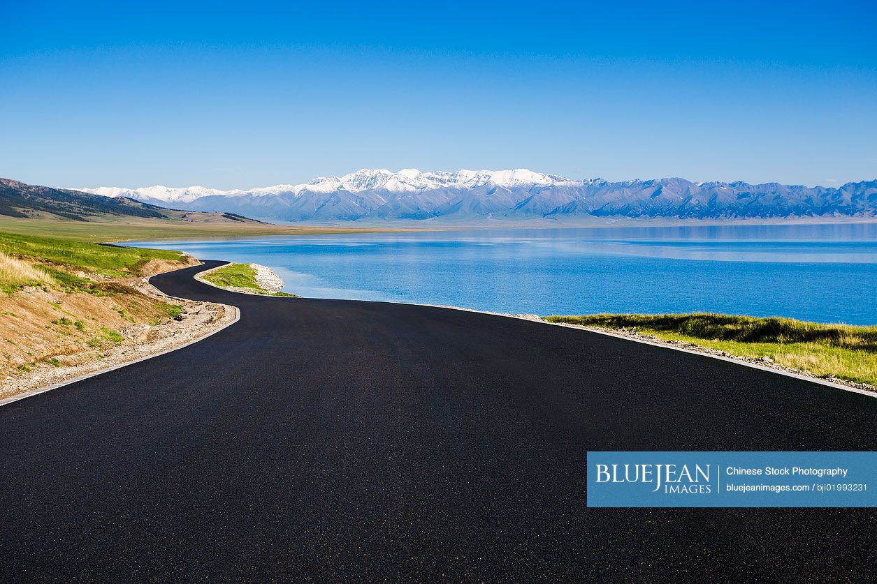 Highway in Xinjiang Province