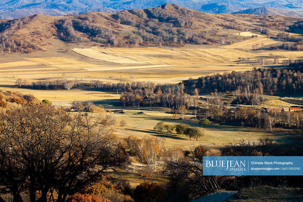 View of Inner Mongolia's hills