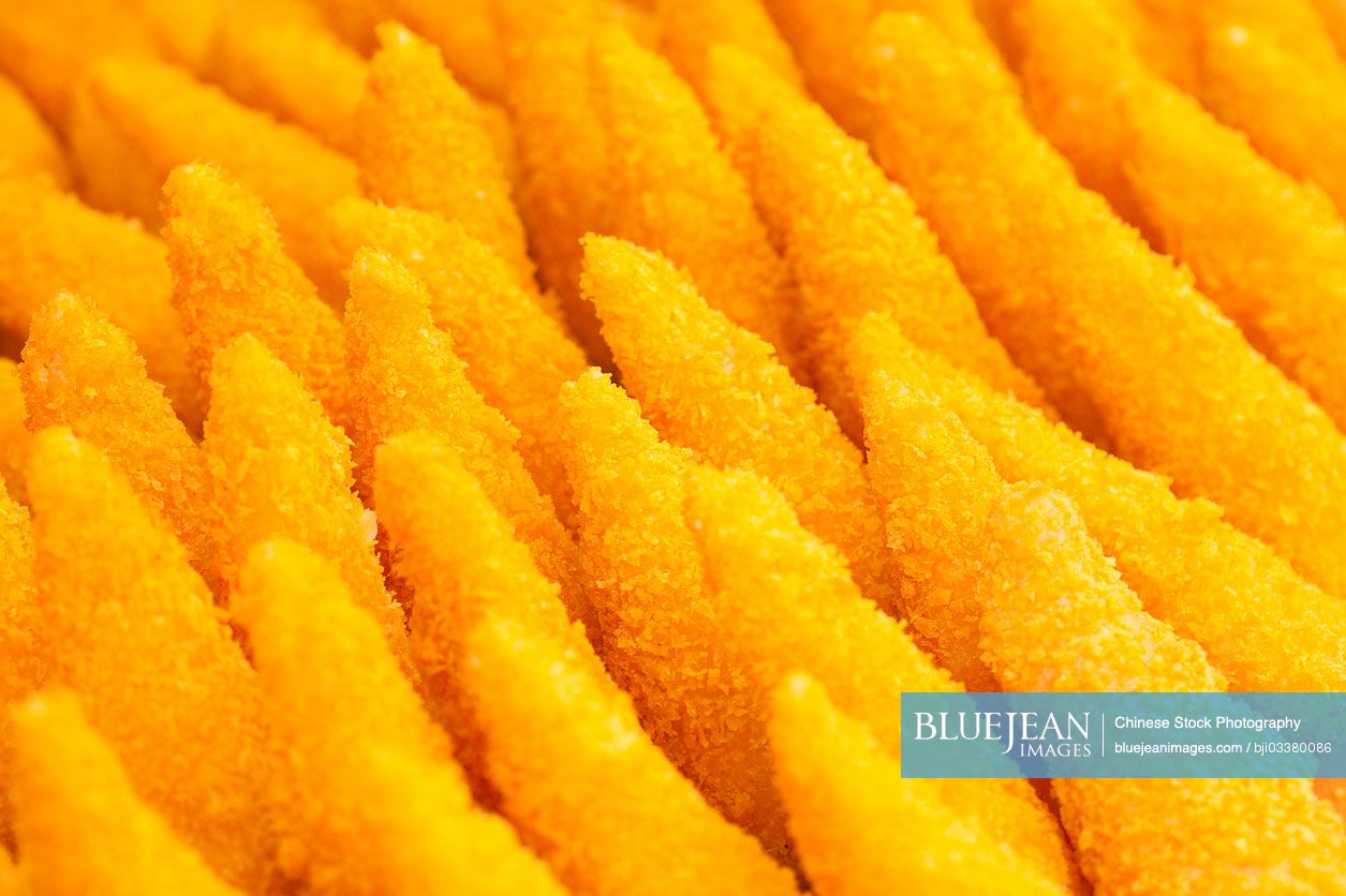 Chinese traditional dim sum crispy durian cake