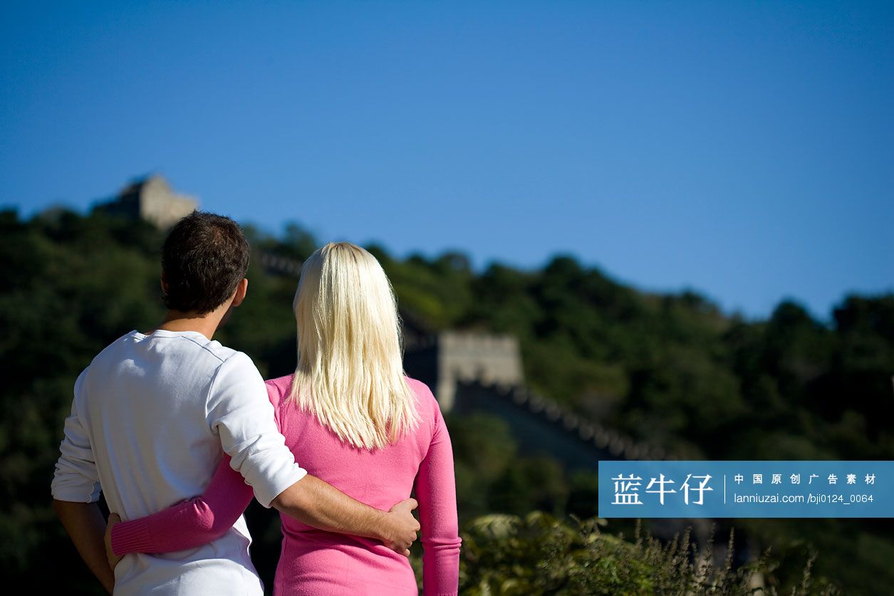 外国人在中国旅游