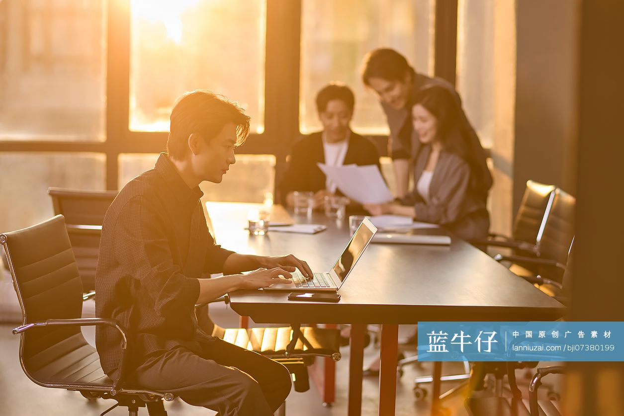 商务人士的工作日常