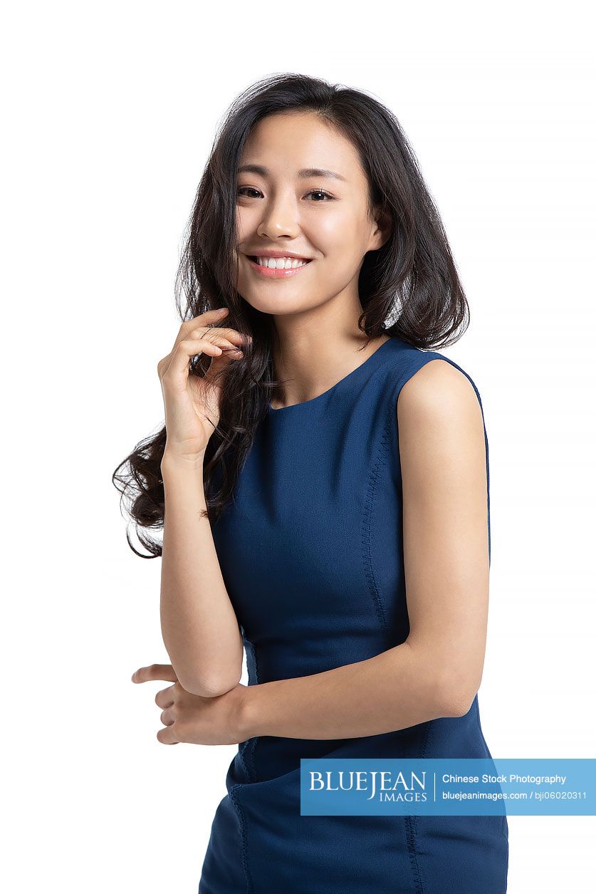 Portrait of confident Chinese businesswoman