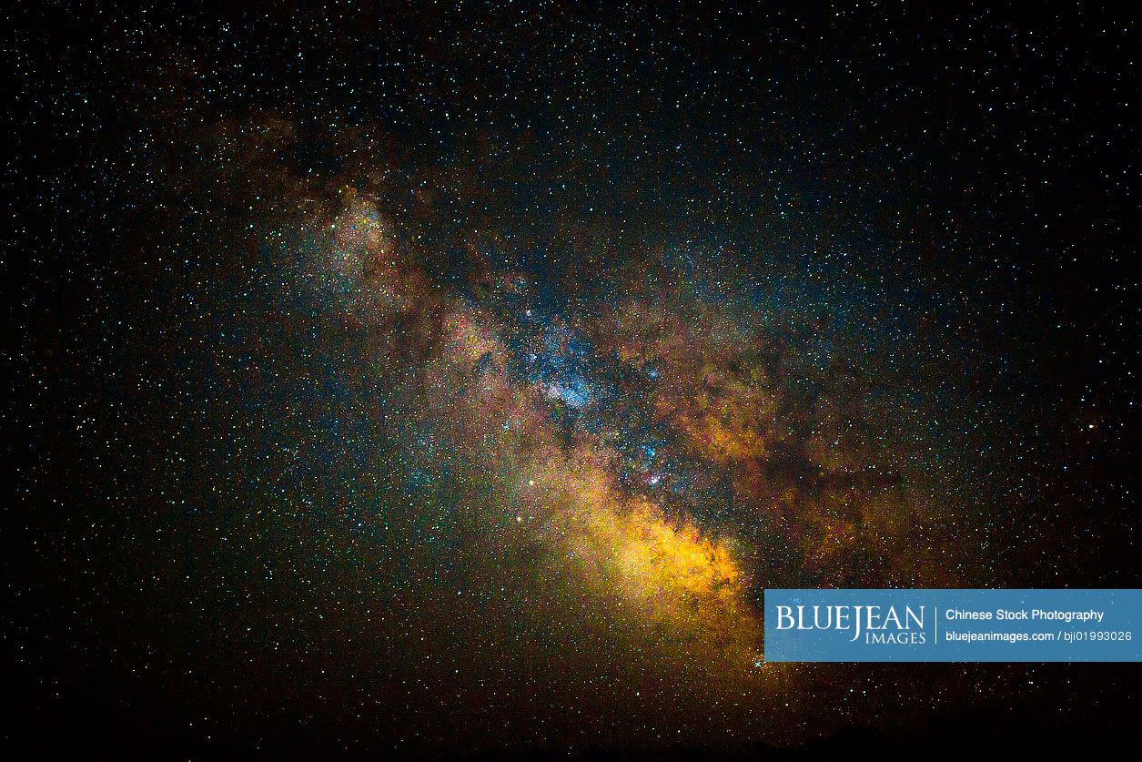 Night sky with stars