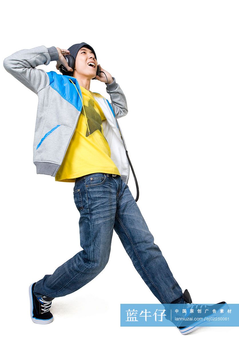 时尚Hip-hop青年男子