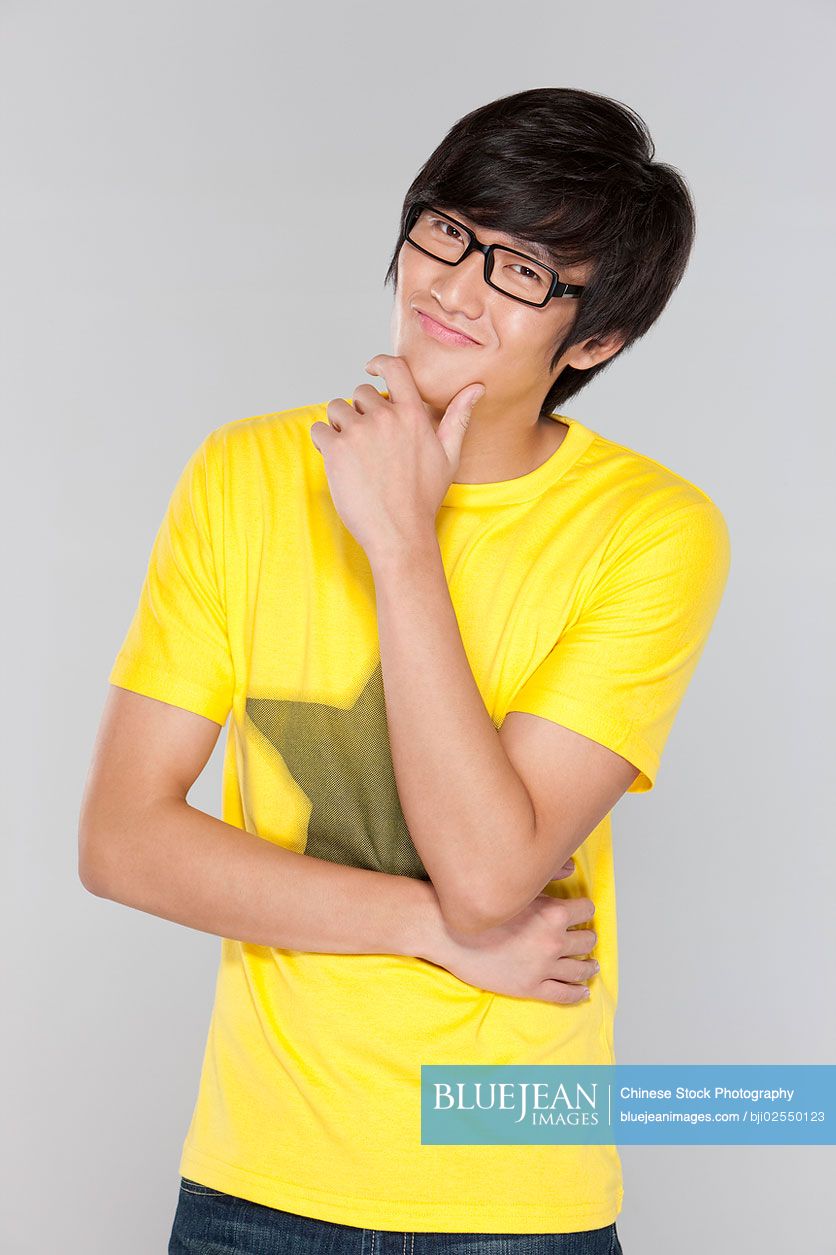 Portrait of a young Chinese man