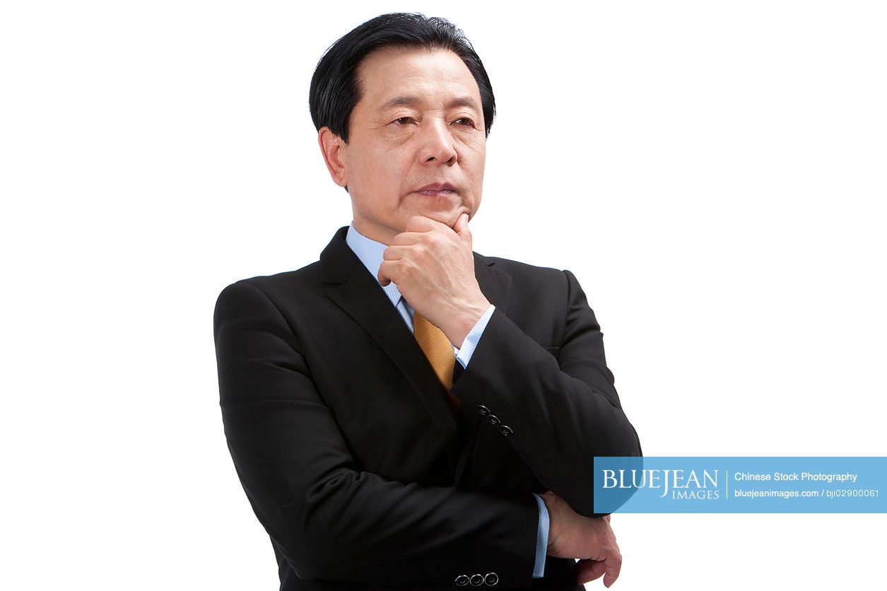 Portrait of Senior Chinese businessman