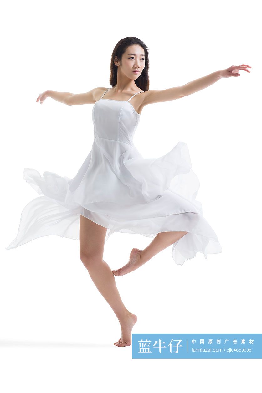 跳舞美女抠图素材图片