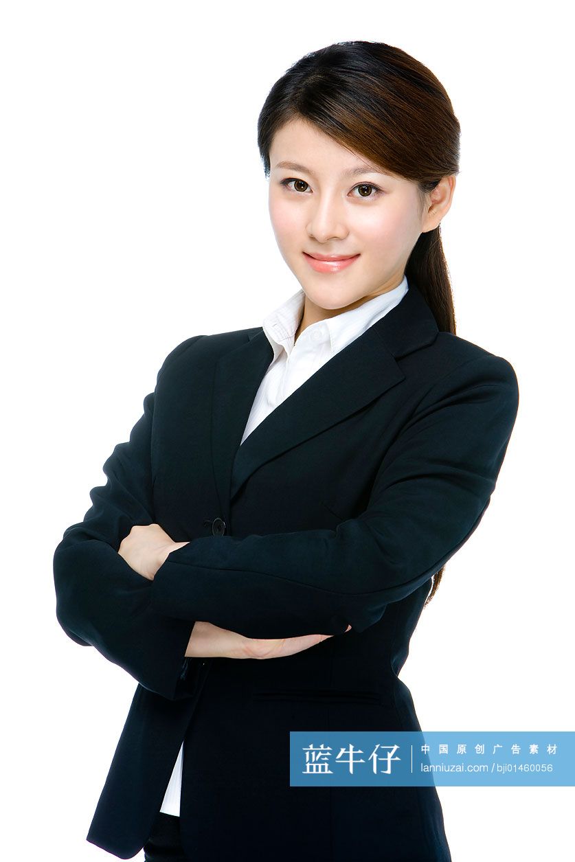 微笑的商务女士