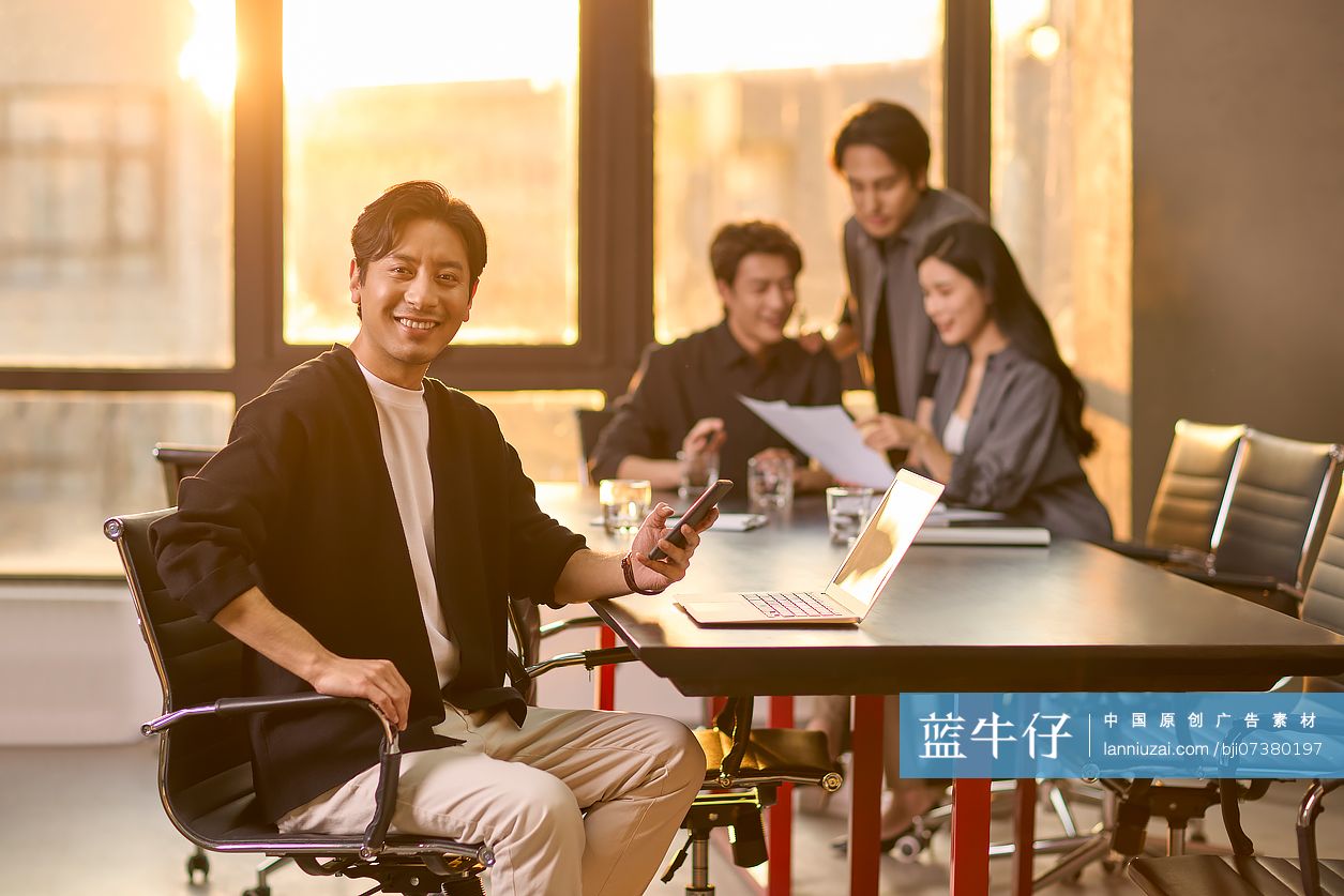 商务人士的工作日常