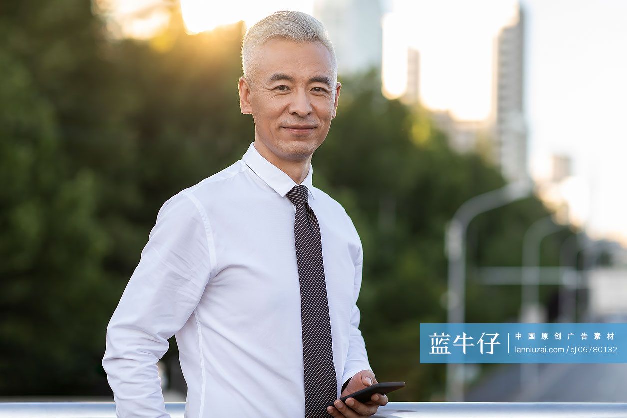 自信的商务人士肖像