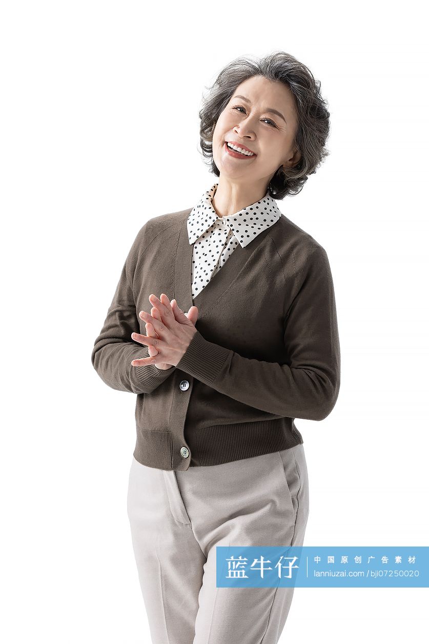 优雅的老年女子