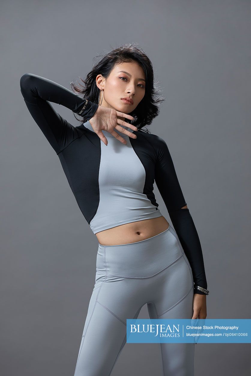 Futuristic Chinese woman