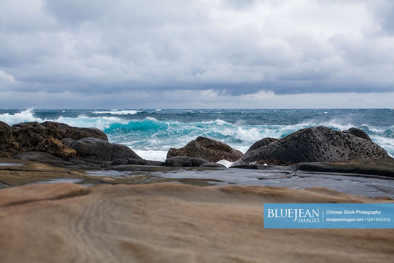 Kenting coast in Taiwan, China