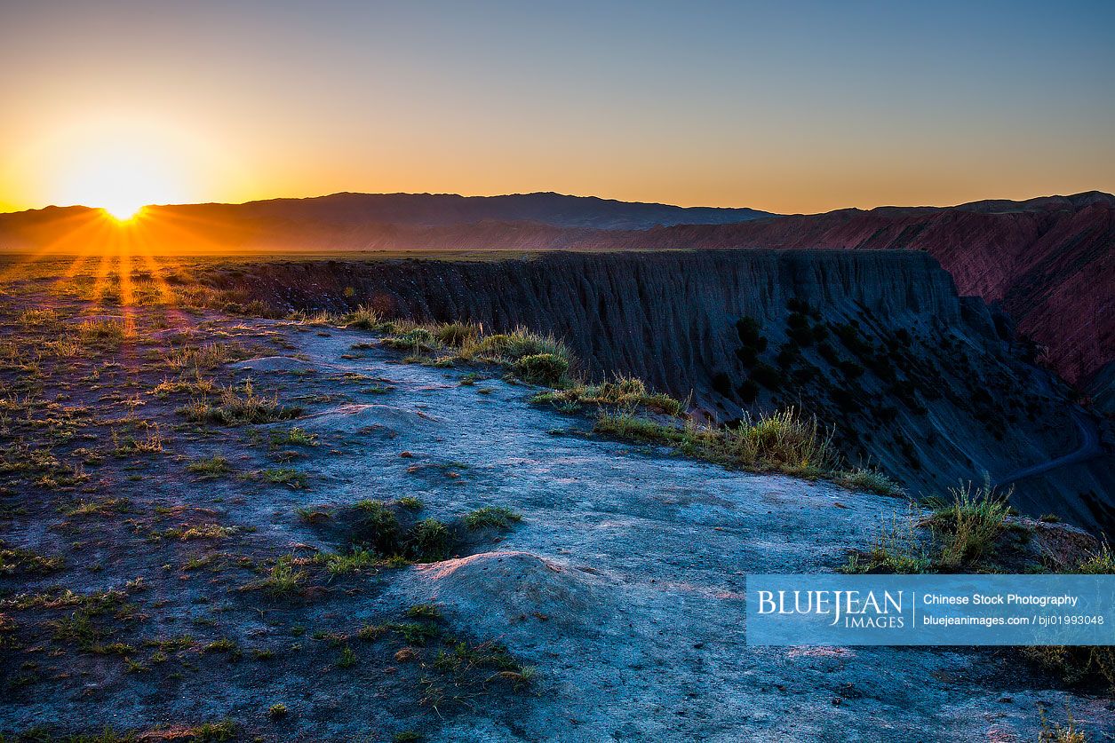Sunrise in the mountains