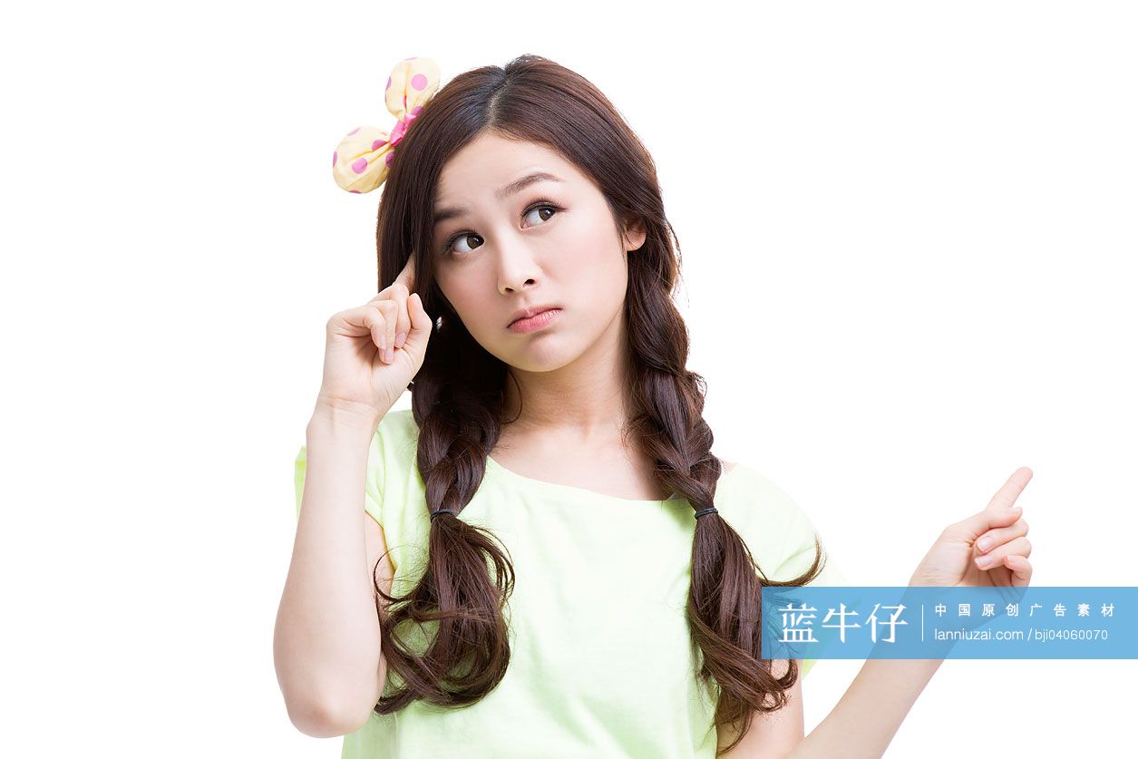 可爱的年轻女孩