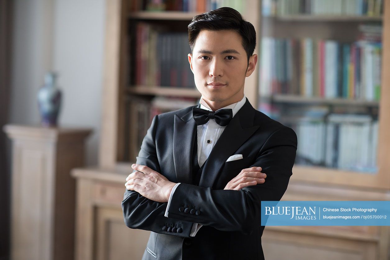 Portrait of young Chinese nobleman