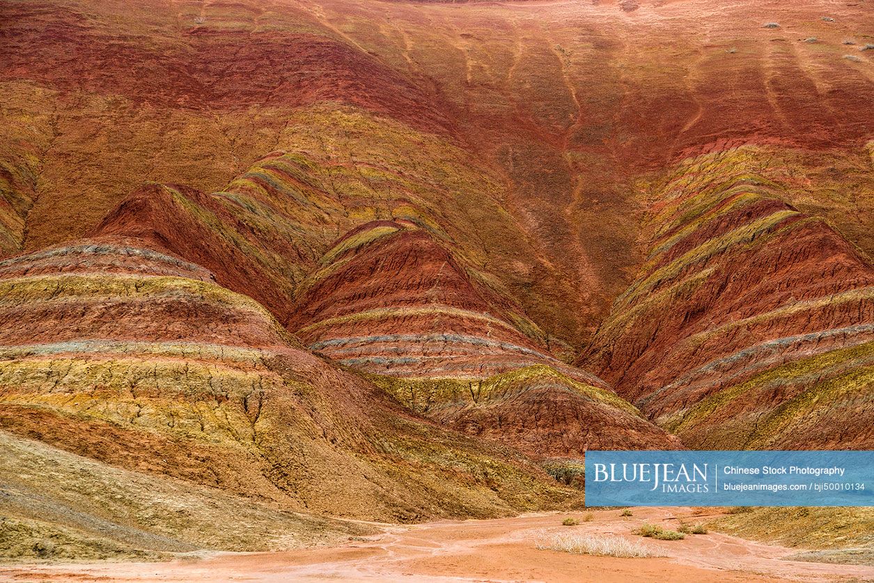 Danxia landform in Zhangye, China