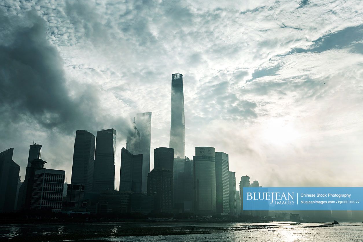 Shanghai cityscape,China