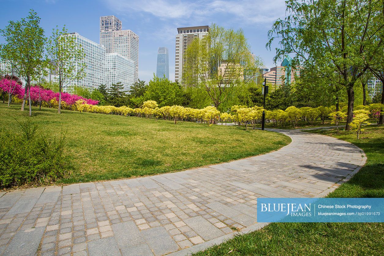 Urban park, China