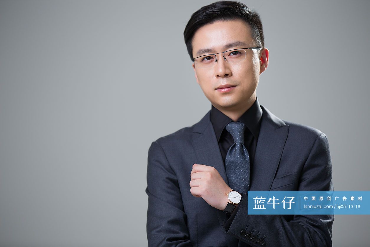 成熟商务男士肖像