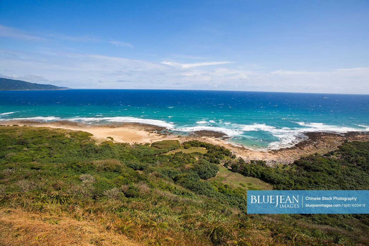 Kenting coast in Taiwan, China