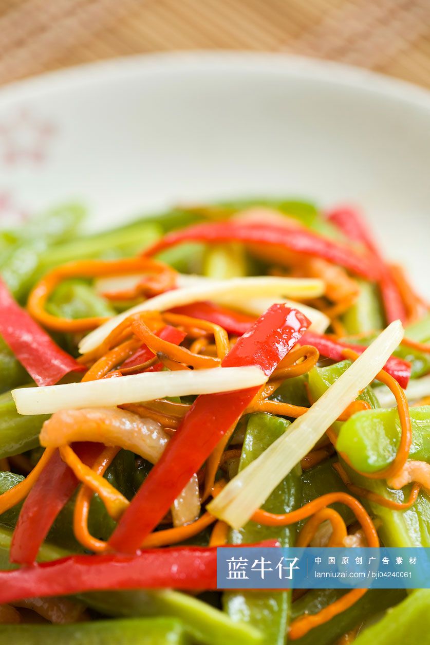 金草虾炒凉瓜柳