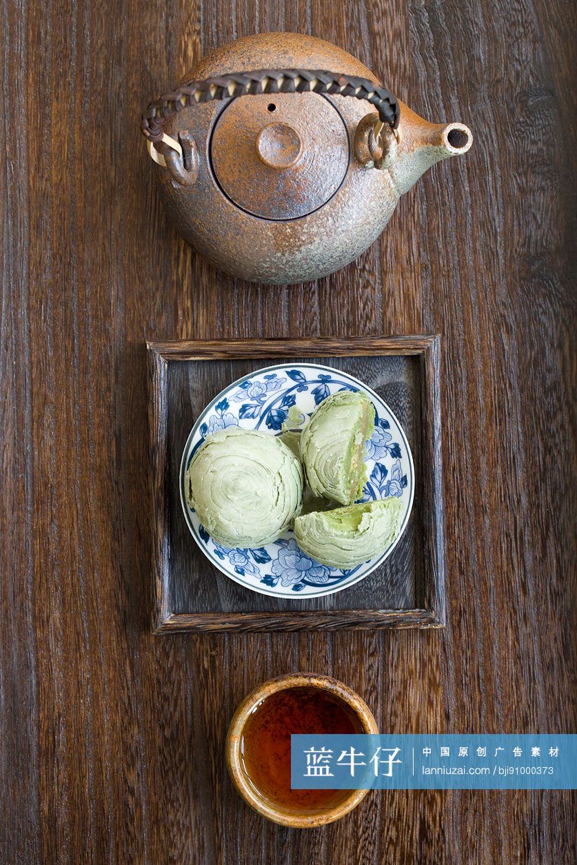 抹茶酥和茶
