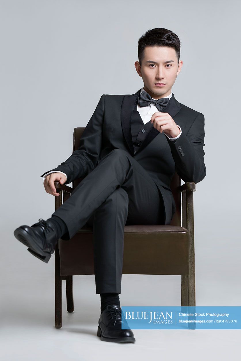 Portrait of young Chinese man