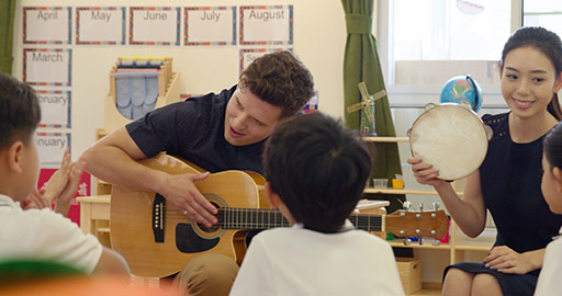 幼儿园音乐课