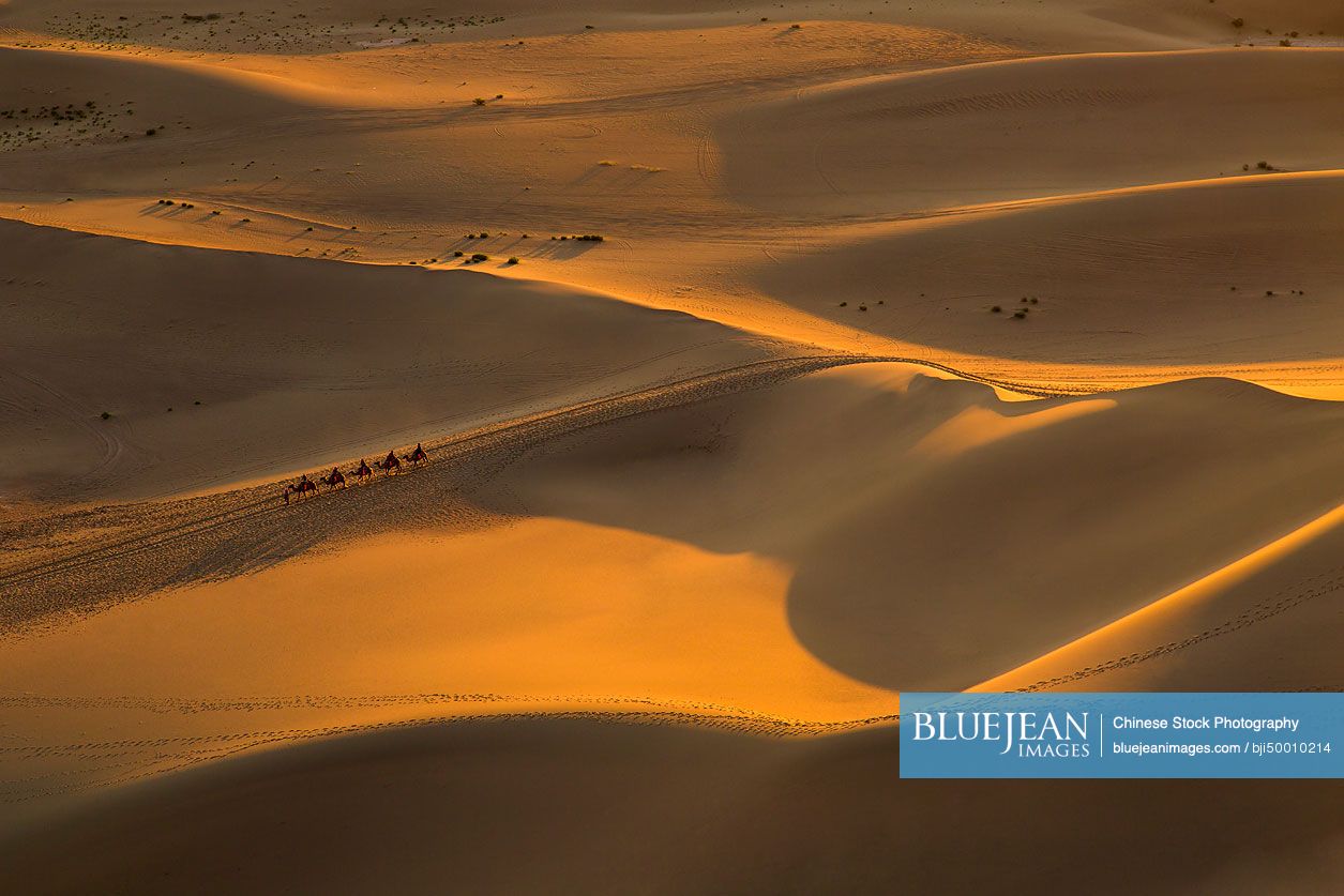 Desert in Dunhuang, China
