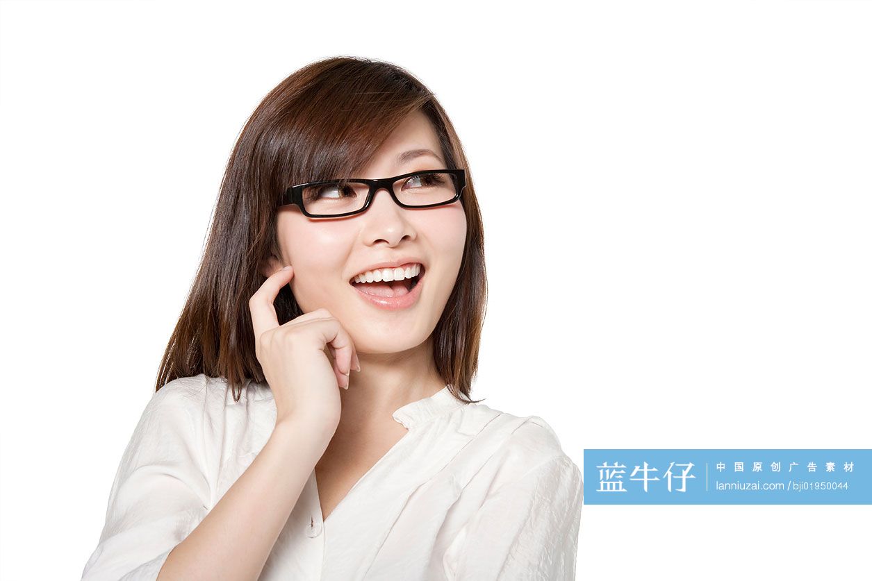 年轻女性思考