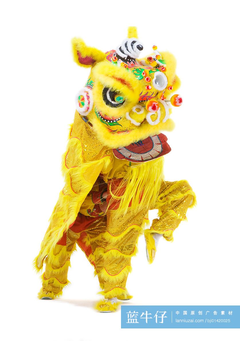舞黄色醒狮