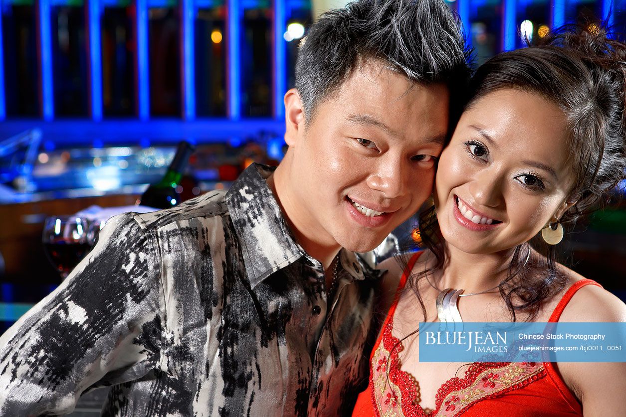 Chinese Couple In Nightclub