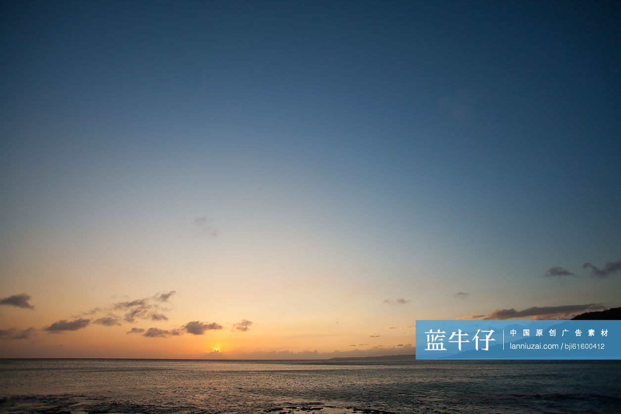 海上日落美景