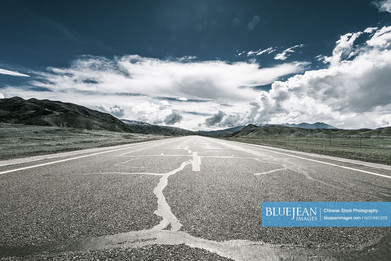 Road in Tibet, China