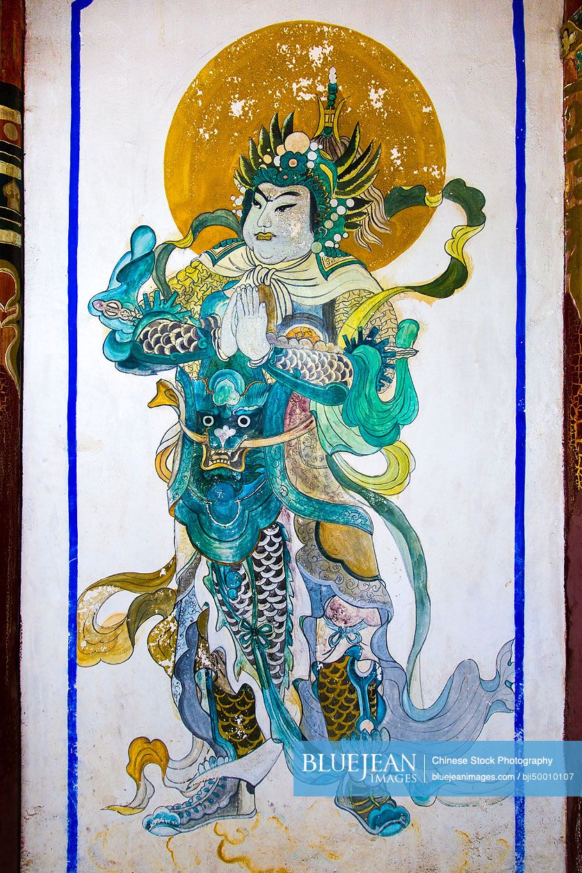 Ancient Chinese mural painting