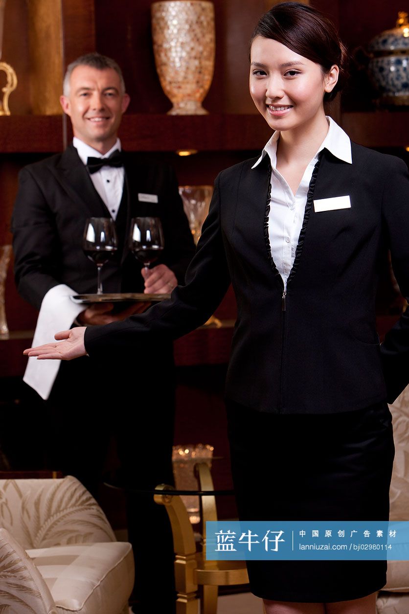 酒店服务人员肖像