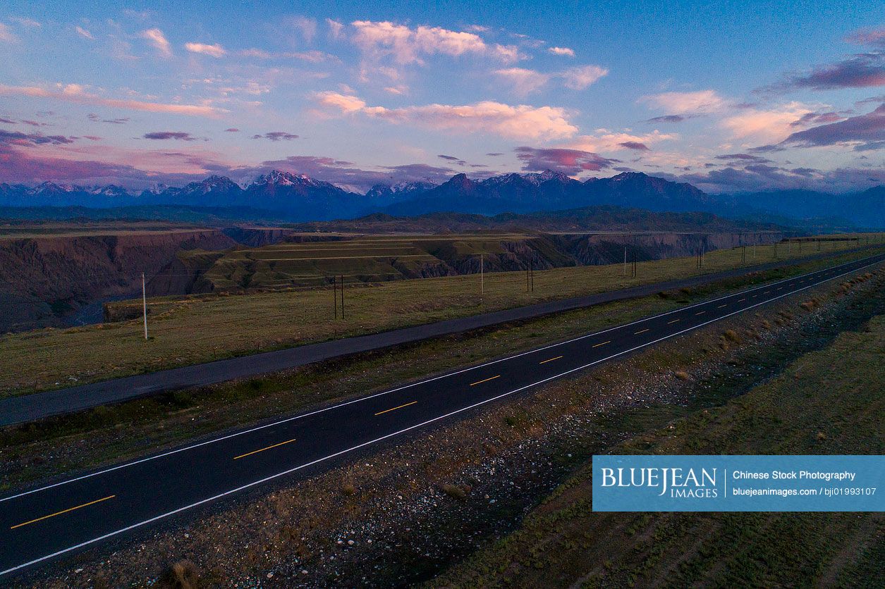 Highway in the wilderness