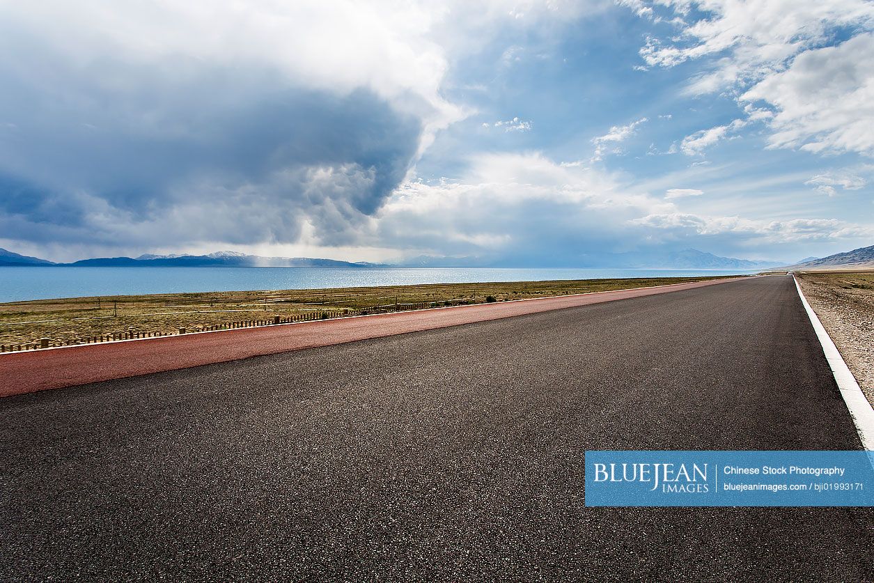 Highway in Xinjiang Province