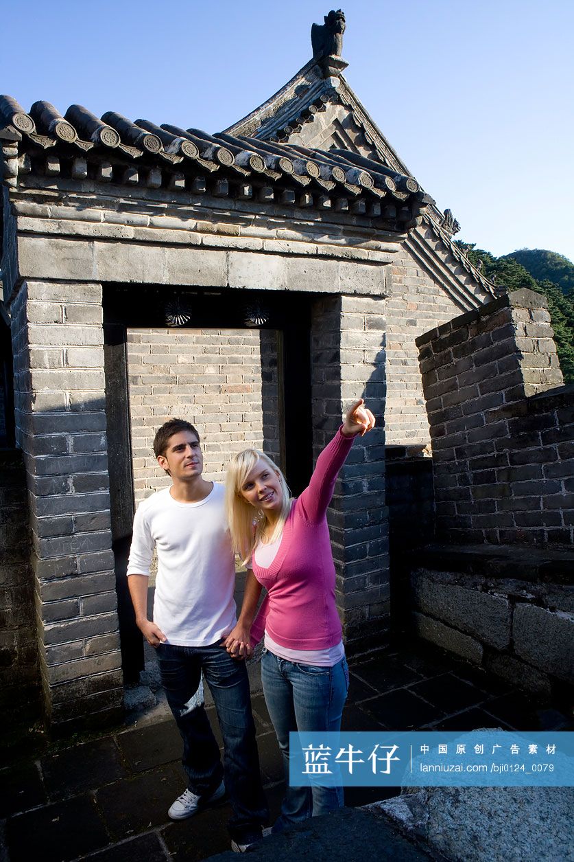 外国人在中国旅游