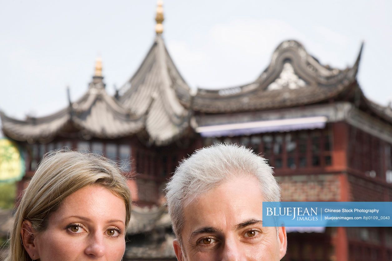 Tourists visit Shanghai