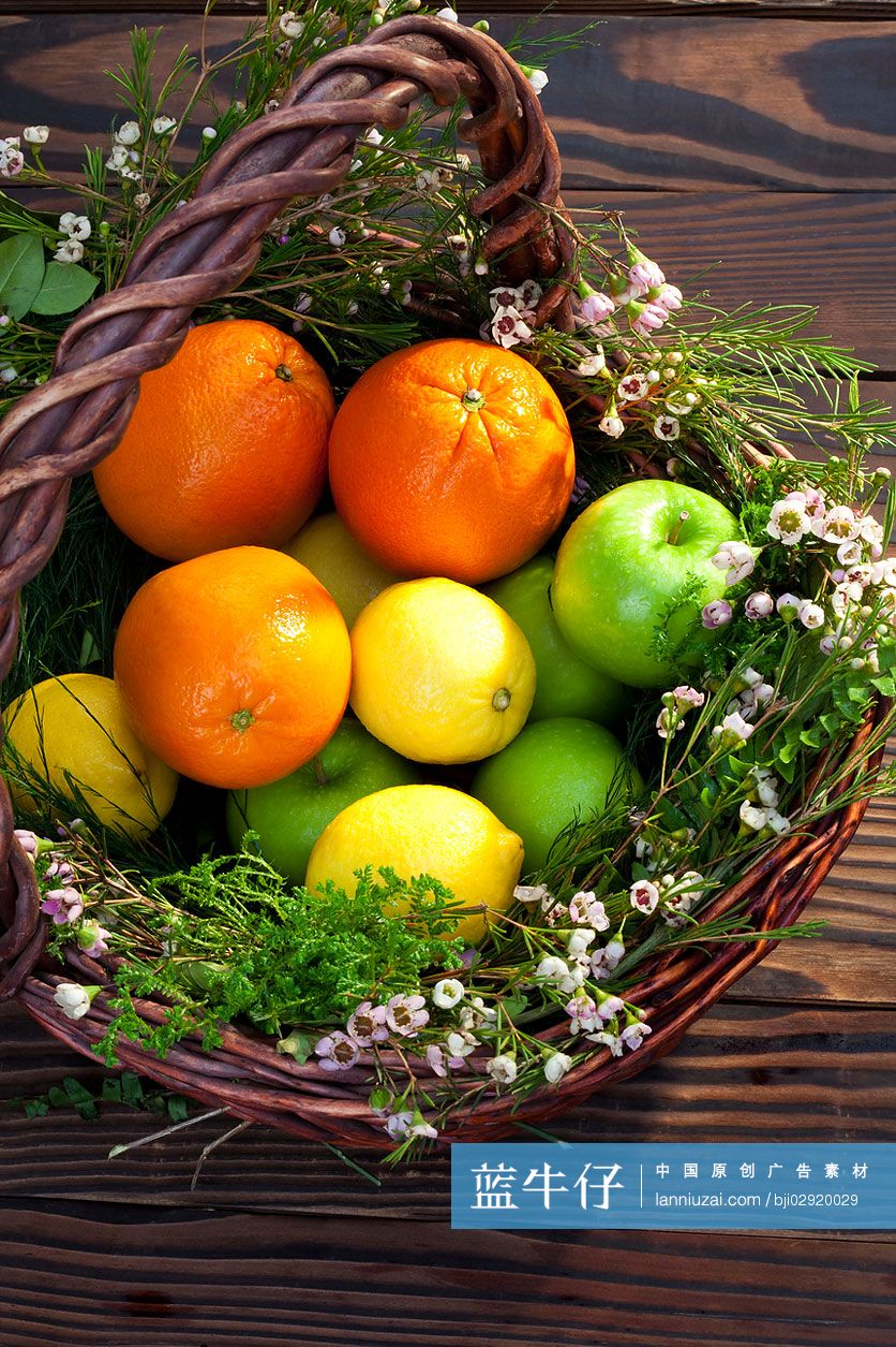 篮子里的苹果和橙子