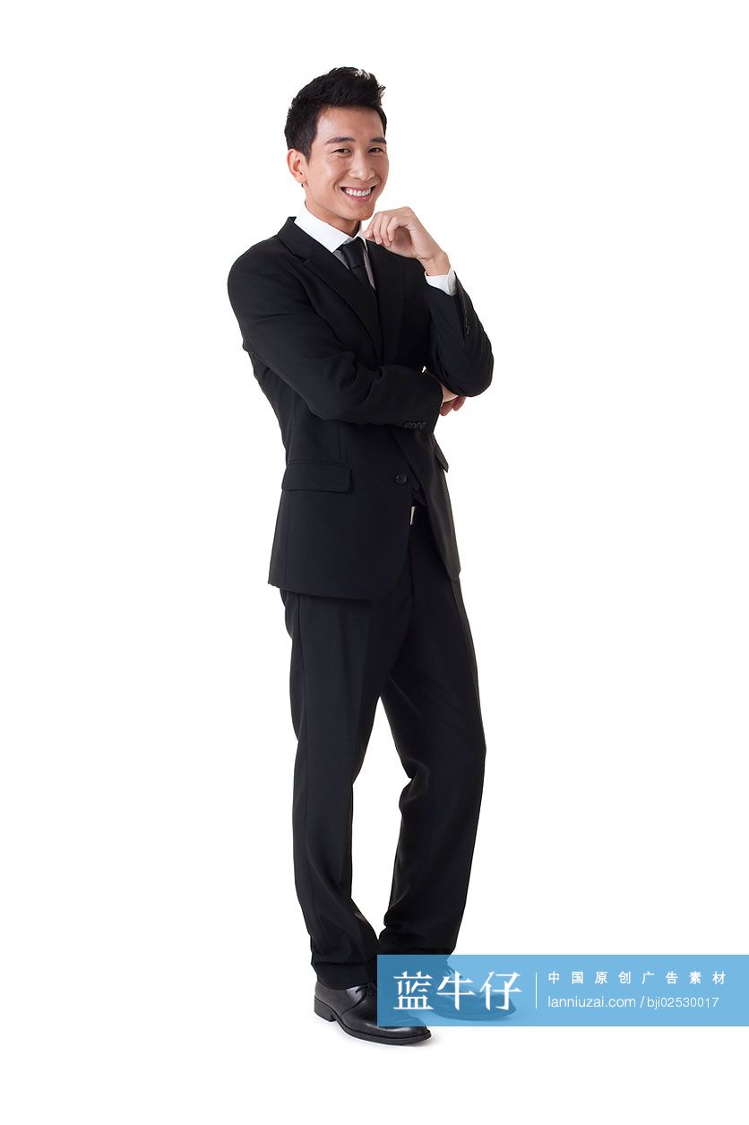 商务人士全身像