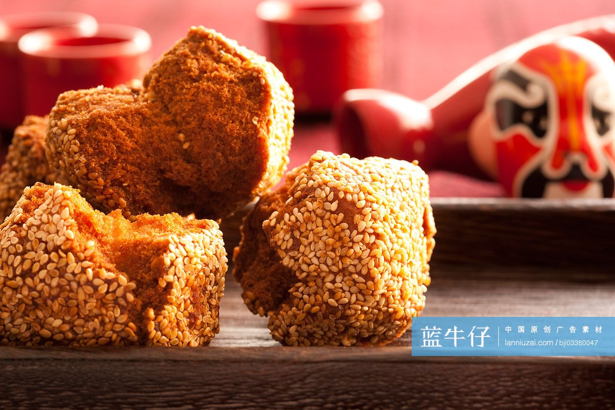 中国传统小吃开口笑