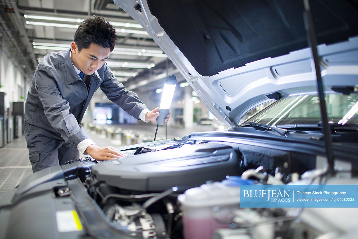 Chinese auto mechanic