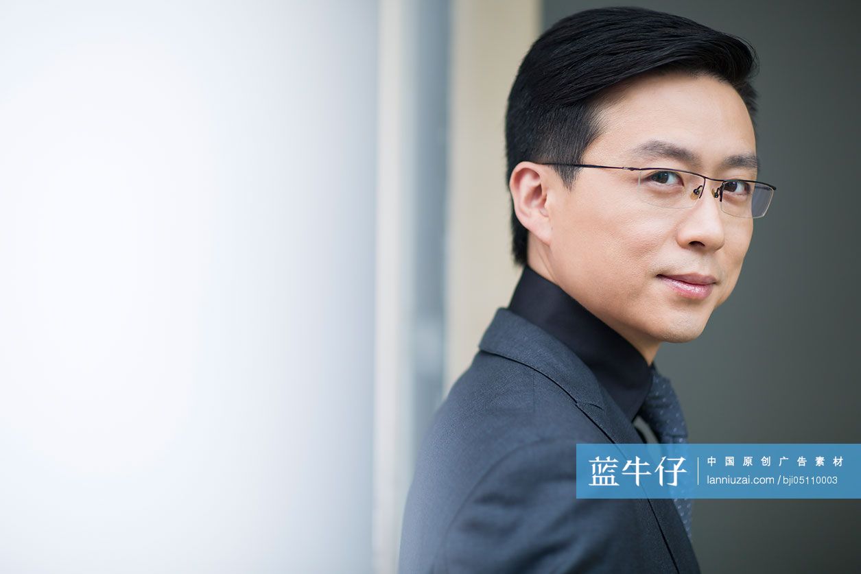 成熟商务男士肖像