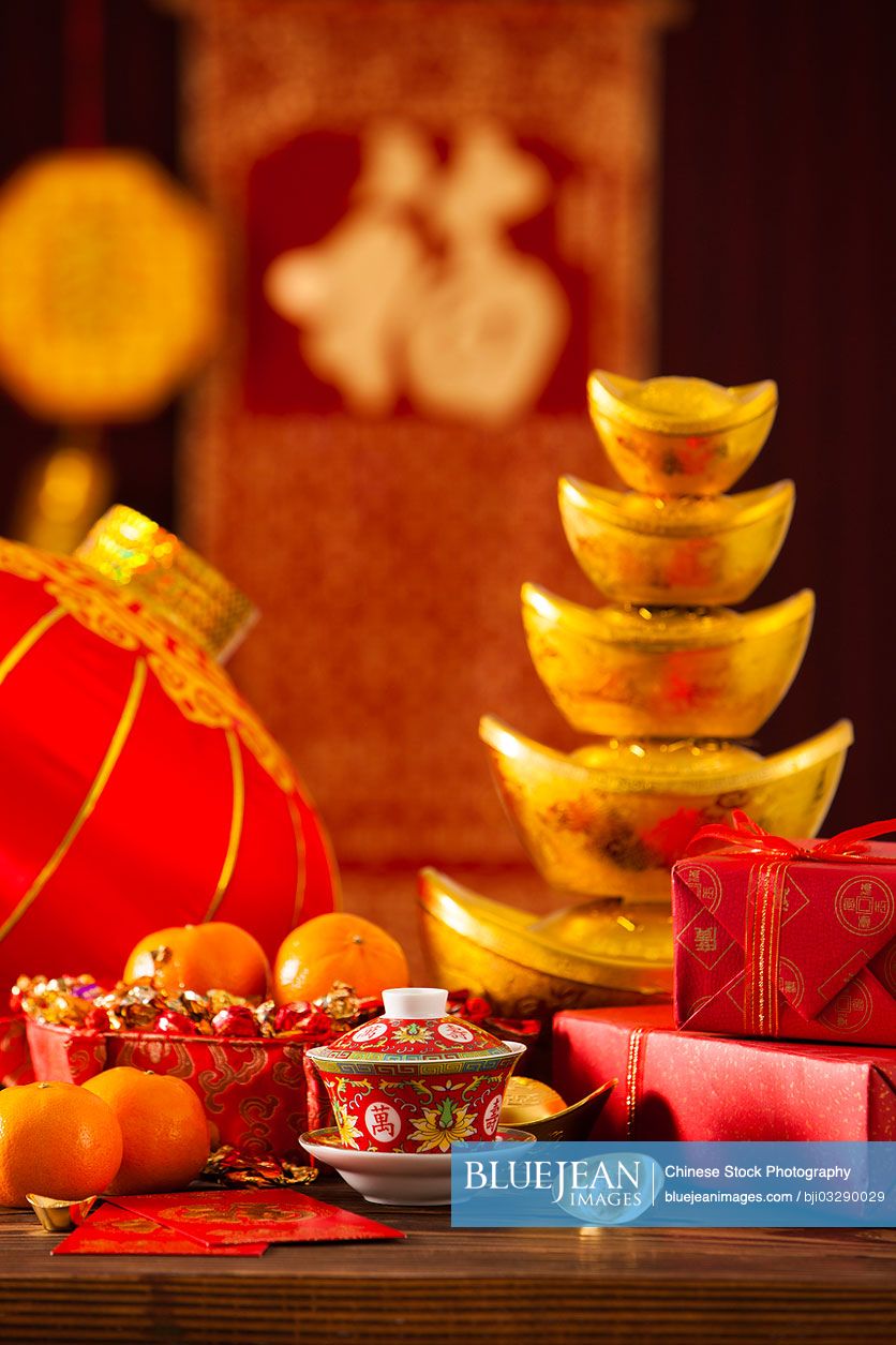 Chinese traditional items for Chinese New Year