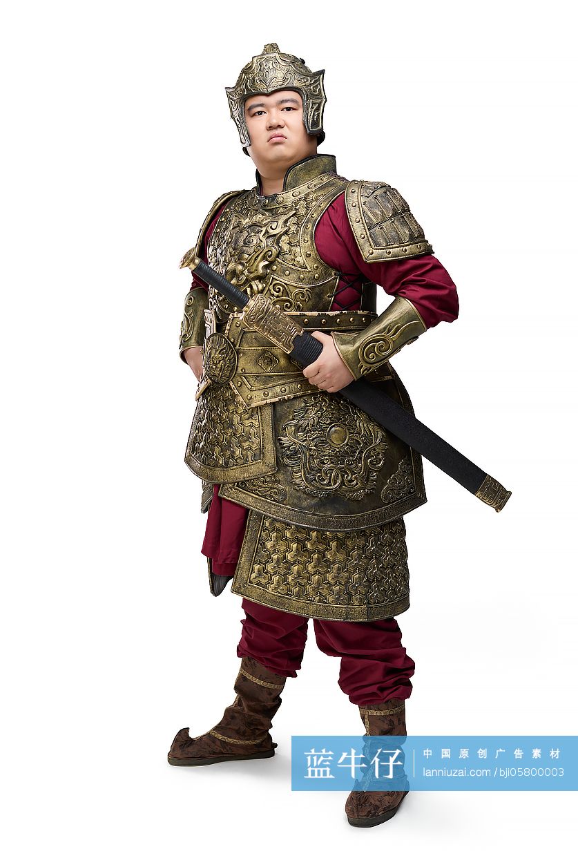 一身盔甲的将军