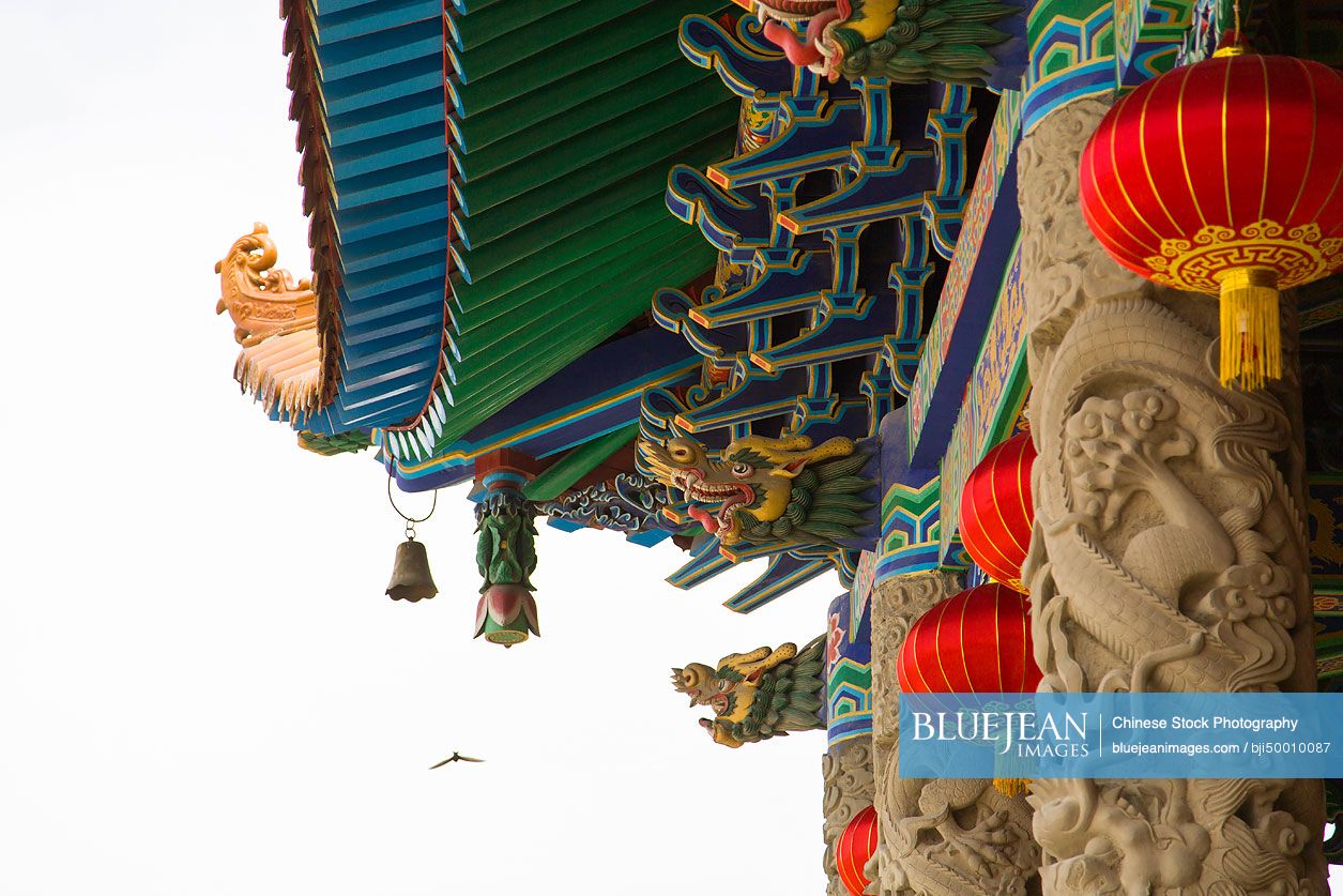 Luoshi Temple in Gansu province, China