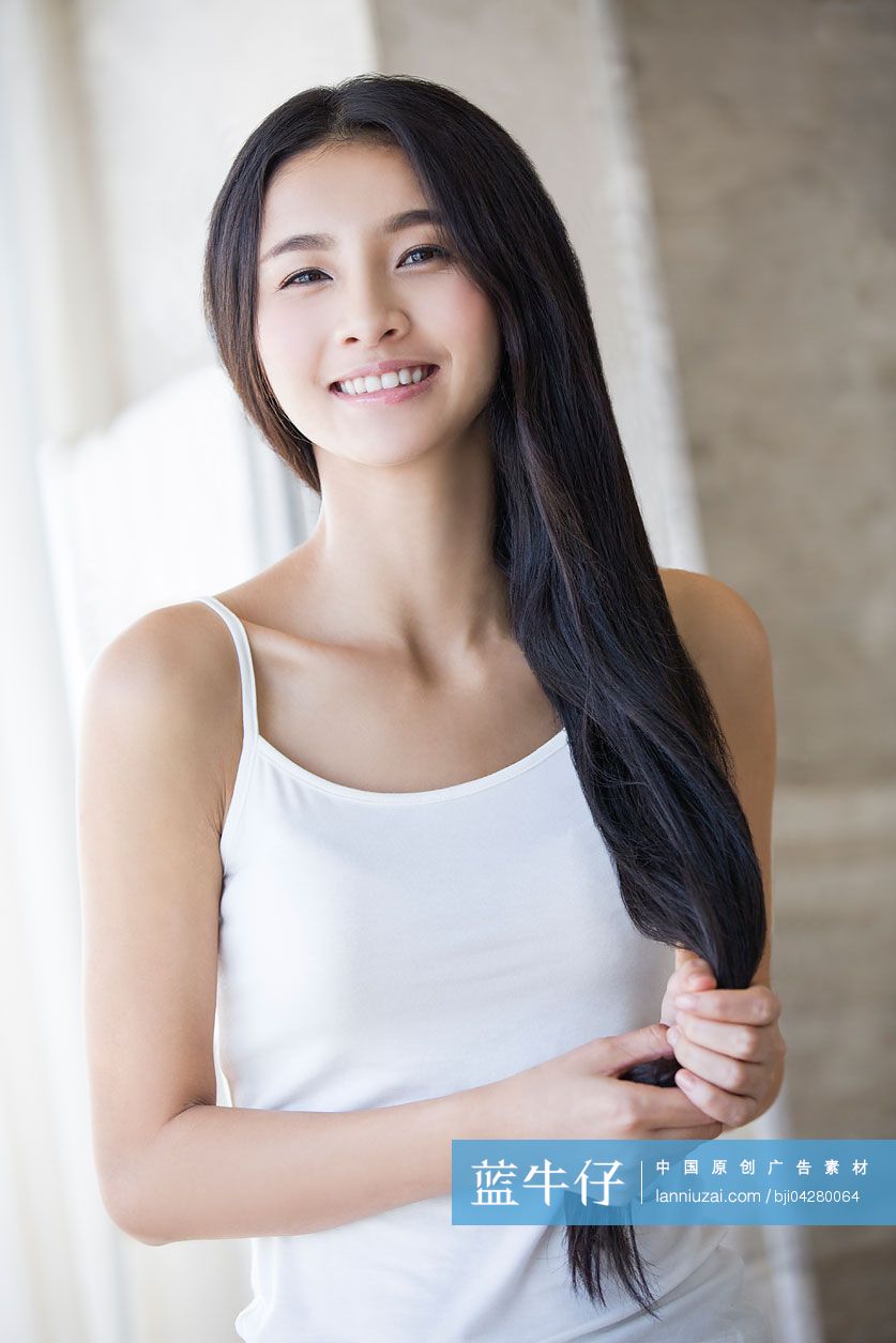 长发美女